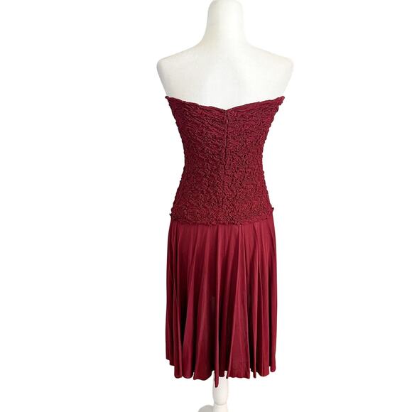 LouLou de la Falaise Strapless Draped Dress Small - Picture 6 of 10